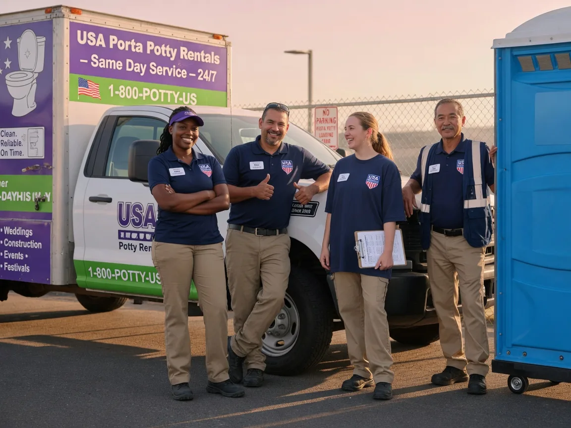 Porta Potty Rental company in Bloomington, CA